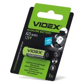 Щелочная батарейка Videx А23 (А23/Е23А 1B) 1 шт