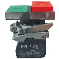 Кнопка Promfactor FP4-BW8425230 1NO 1NC зелено-червона (FP4-BW8425230)