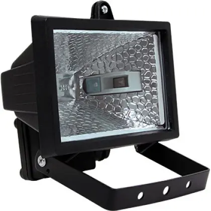 Прожектор E.Next e.halogen.1000.black 1000Вт черный (l003006)