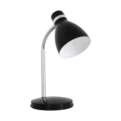 Настольная лампа Kanlux 7561 Zara E14 1x10W IP20 черная Настольная лампа Kanlux 7561 Zara E14 1x10W IP20 черная