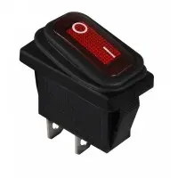 Перемикач Аско-Укрем KCD3-101W R/B (0-I) IP54 червоний (A0140040033) Перемикач Аско-Укрем KCD3-101W R/B (0-I) IP54 червоний (A0140040033)