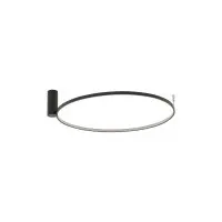 Люстра Nowodvorski 10815 Circolo LED M 1x21W 3000K 660Lm IP20 чорна