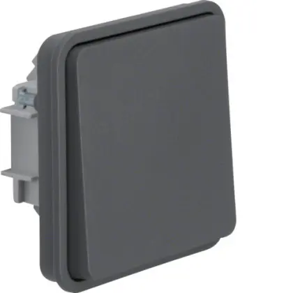 Механизм кнопки Berker 10АX/250В W.1 (серый)
