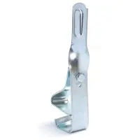 Універсальний скручений тримач струмопровідного провідника DKC ND2216ZC під черепицю 150х25мм з оцинкованої сталі