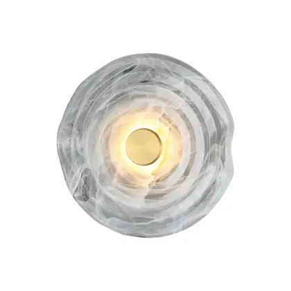 Бра, настенный светильник Azzardo AZ5830 Nestor LED 1x6W 3000K 480Lm IP20 латунный
