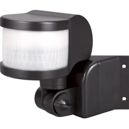 Інфрачервоний датчик руху E.Next e.sensor.pir.13.black 270° IP44 чорний (s061019)