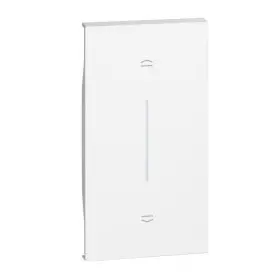 Клавиша для выключателя жалюзи Bticino Living Now KW05M2 на 2 модуля (белая)