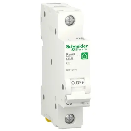 Автоматичний вимикач Schneider Electric R9F12106 Resi9 6кА 1P 6A C