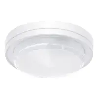 Світлодіодний світильник Maxus MBH 15Вт 3000/4100/6500 IP65 WH Circle (1-MBH-15W-WHC)