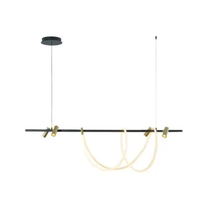Люстра Zuma Line 2200277L Balbo Led 5x60+7.5W 3000K-6000K 5000Lm IP20