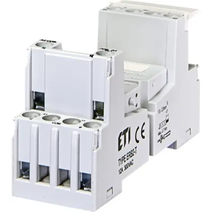 Цоколь ETI 002473012 ERB2-T тип Т (для ERM2) Цоколь ETI 002473012 ERB2-T тип Т (для ERM2)