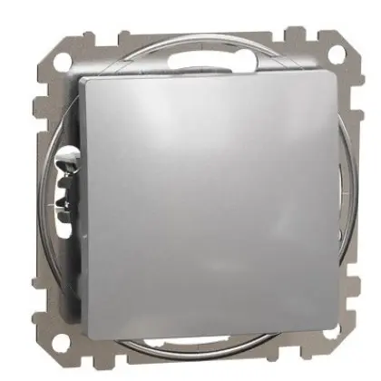Перемикач Schneider Electric Sedna Design & Elements алюміній SDD113106 Перемикач Schneider Electric Sedna Design & Elements алюміній SDD113106