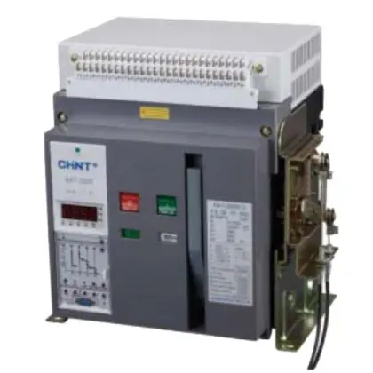 Выкатный воздушный автоматический выключатель Chint NA1-2000X-2000M/3P MO-WD AC220/230 с электроприводом (101100)
