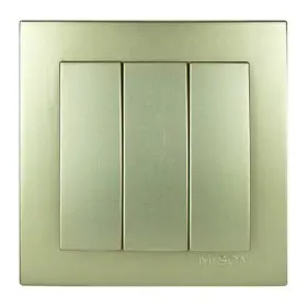 Вимикач Nilson Touran золото 3кл ( 24151066 )