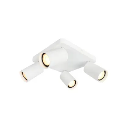 Светильник поворотный, спот Italux SPL-23436-4S-WH Nesto GU10 4x10W IP20 белый