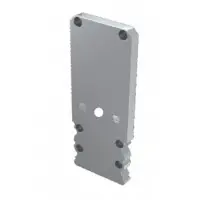 Заглушка Lumines для типа TALIA M2+TALIA с отверстием серебро