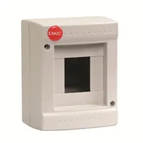 Щит настенный DKC Ram Base 4 модуля без дверей RAL 7035