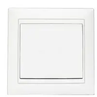 Одинарний вимикач Elcor Emily 9215 (211540) (білий) Одинарний вимикач Elcor Emily 9215 (211540) (білий)