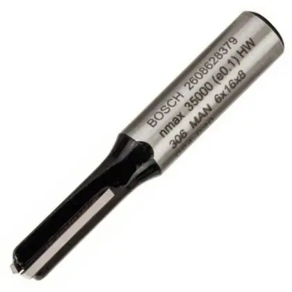 Пазовая фреза Bosch Std S8/D6/L16 Пазовая фреза Bosch Std S8/D6/L16
