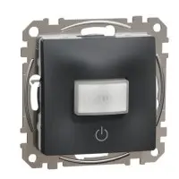 Датчик движения Schneider Electric Sedna Design черный SDD114504