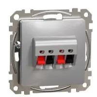 Аудіорозетка Schneider Electric Sedna Design & Elements алюміній SDD113411 Аудіорозетка Schneider Electric Sedna Design & Elements алюміній SDD113411