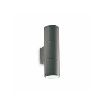 Уличный светильник Ideal Lux 236841 Gun AP2 Small Antracite