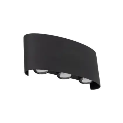 Уличный светильник TK Lighting 18181 Arrow LED 6x1W 3000K 480Lm IP54 черный