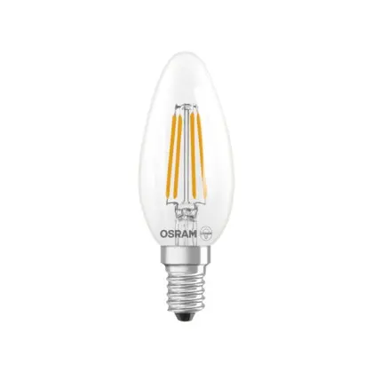 Светодиодная лампочка Osram 4099854467189 LED E14 1x3.4W 4000K 470Lm IP20 Светодиодная лампочка Osram 4099854467189 LED E14 1x3.4W 4000K 470Lm IP20