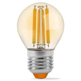 Светодиодная филаментная лампа Videx Filament G45FA E27 6Вт 2200K (VL-G45FA-06272) бронза