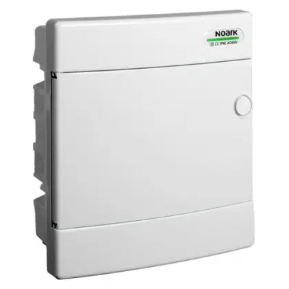 Модульный щиток NOARK PNF 8W белые двери 8м IP40 (101517)