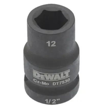 Ударна головка торцева DeWALT DT7530 Impact 12мм Ударна головка торцева DeWALT DT7530 Impact 12мм