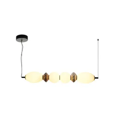 Подвесной светильник, люстра Italux PND-94921-4A-BK Balos LED 1x23W 3000K 2840Lm IP20 черный Подвесной светильник, люстра Italux PND-94921-4A-BK Balos LED 1x23W 3000K 2840Lm IP20 черный