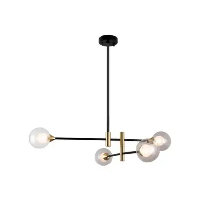 Люстра Italux PND-9148-4 Marino G9 4x25W IP20 чорна Люстра Italux PND-9148-4 Marino G9 4x25W IP20 чорна