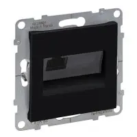 Розетка комп'ютерна RJ45 Cat.6 UTP Legrand SUNO (чорний) 721452 Розетка комп'ютерна RJ45 Cat.6 UTP Legrand SUNO (чорний) 721452