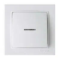 Выключатель Nilson Thor белый 1кл с подсветкой ( 27111002 )