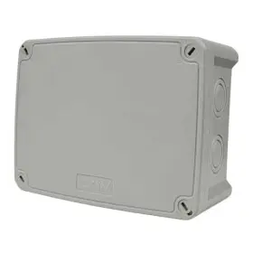 Коробка розподільча СКІМ K160 163х123х68 без отворів сіра IP67 ( B1102014 )