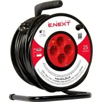 Котушка з ручкою Enext e.es.roll.4.25.zb 2Р+PЕ