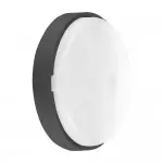 Світильник LED Violux ДББ ATOM UA MW sensor 22W 5000K IP44 антрацит плівка ( 243384​ ) - фото №1