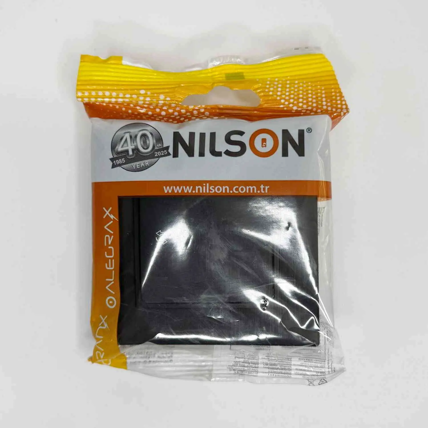 Вимикач Nilson Alegra X чорний матовий прохідний 1кл ( 35551007 ) - фото №9 Вимикач Nilson Alegra X чорний матовий прохідний 1кл ( 35551007 ) - фото №9