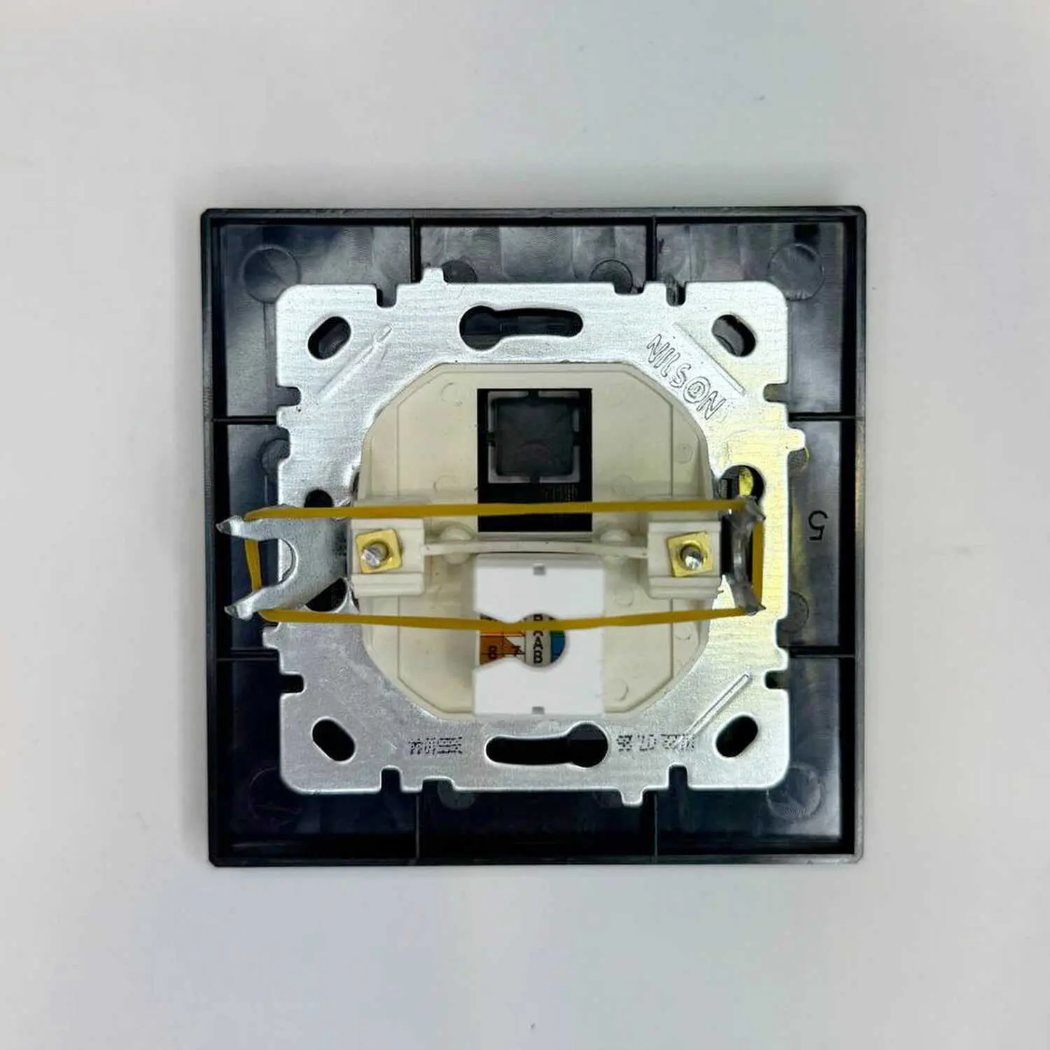 Розетка Nilson Alegra X чорний матовий комп'ютерна CAT5e RJ45 ( 35551044 ) - фото №4