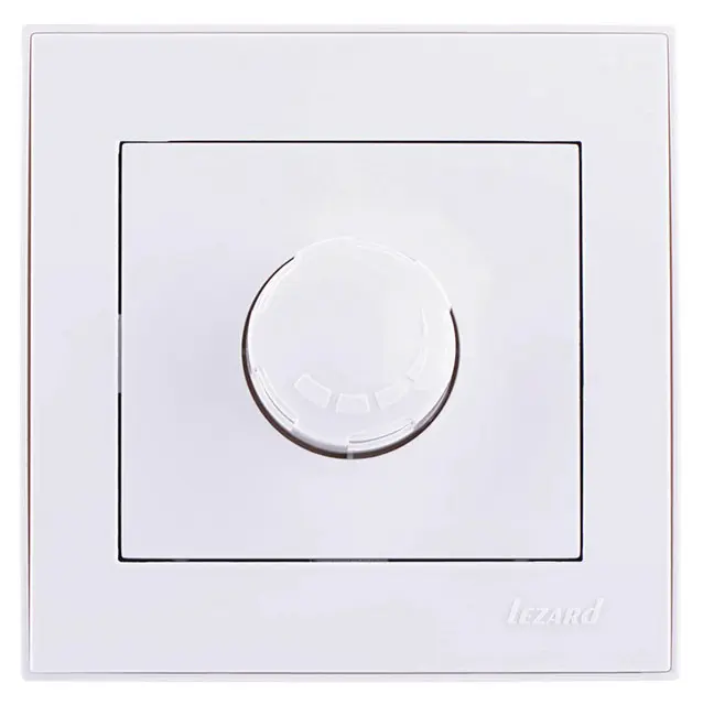 Светорегулятор Lezard Rain (703-0288-116) 500Вт с фильтром (белый) - фото №3