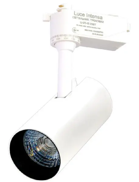 Трековый светильник Евросвет Luce Intensa LI-20-01 (56772) 20Вт 4200К (белый) - фото №1