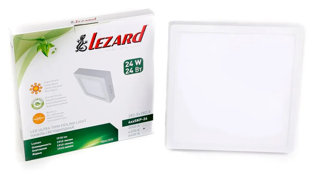 Накладной точечный светильник Lezard (442SKP-24) 24Вт 4200K 1910Лм квадратный - фото №3 Накладной точечный светильник Lezard (442SKP-24) 24Вт 4200K 1910Лм квадратный - фото №3