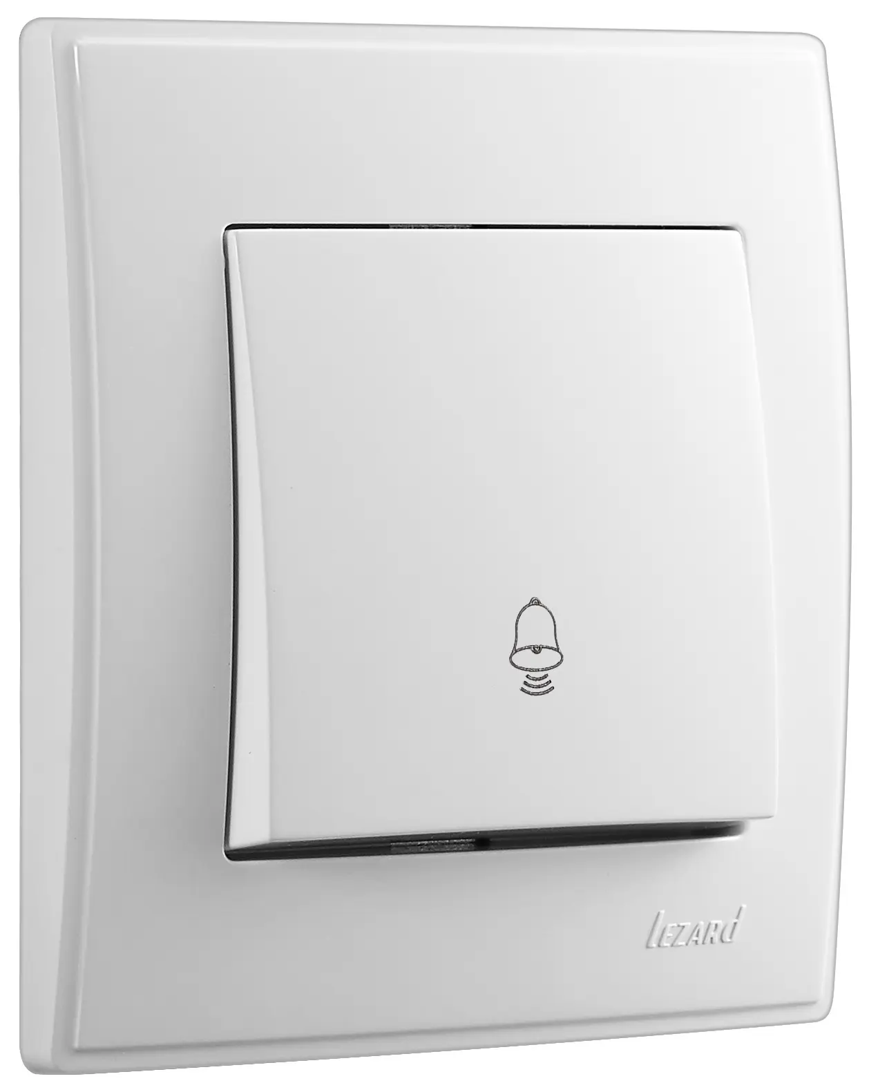 Кнопка звонка Lezard «Lesya» 705-0202-103 (белая)
