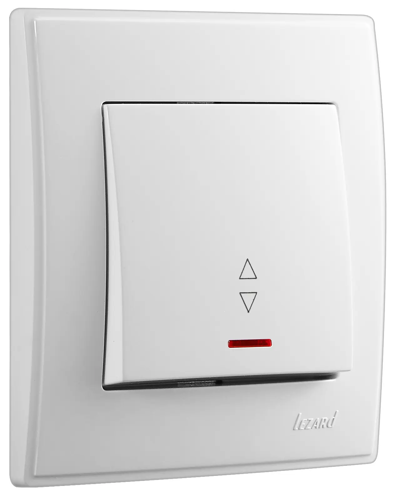 Прохідний вимикач Lezard «Lesya» 705-0202-114 з підсвічуванням (білий)
