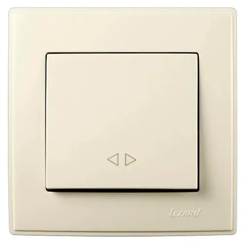 Промежуточный выключатель Lezard «Lesya» 705-0303-107 (кремовый)
