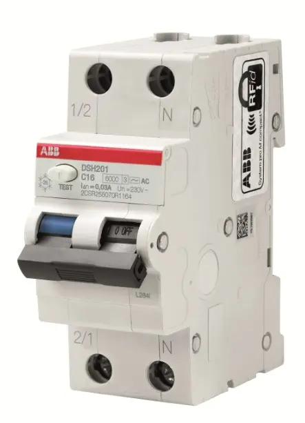 Автомат дифференциальный ABB DSH201 B25 AC30 Автомат дифференциальный ABB DSH201 B25 AC30
