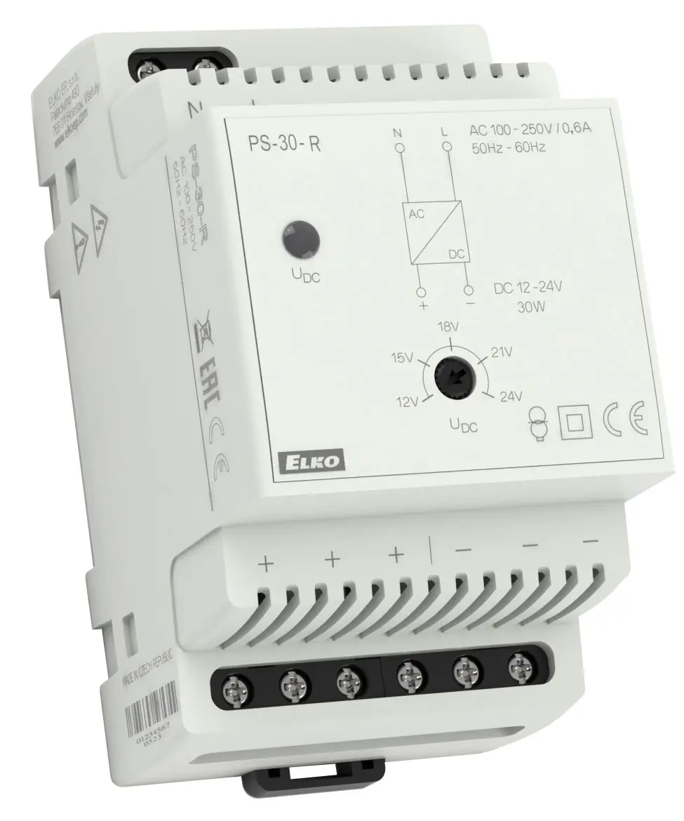 Джерело живлення ELKOep PS-30-R AC 230В