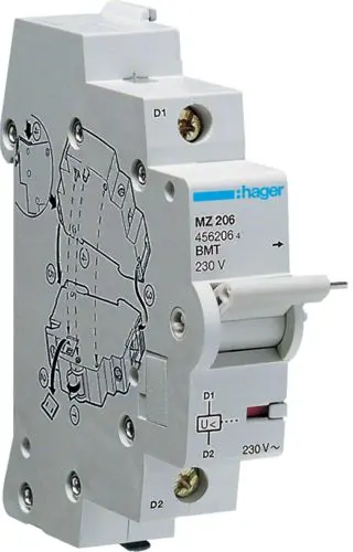 Автоматический выключатель NCN202 (2р,С,2А) Hager - фото №4