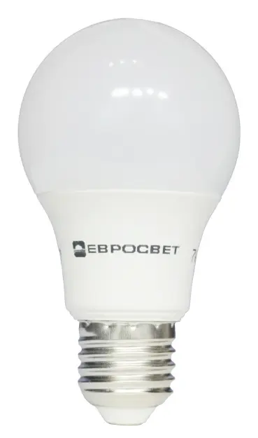 Светодиодная лампа А-10-4200-27 10Вт Евросвет 4200К груша, Е27
